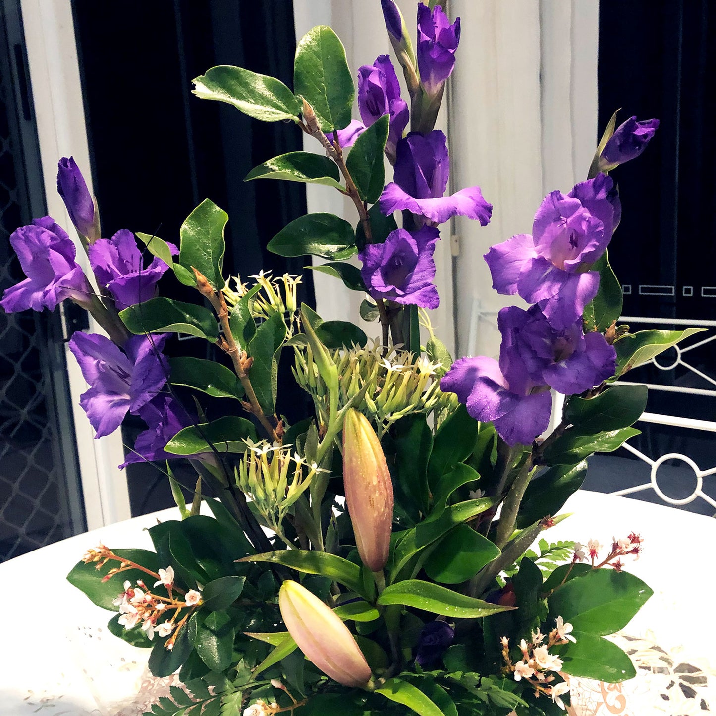 Purple Flower Arrangement